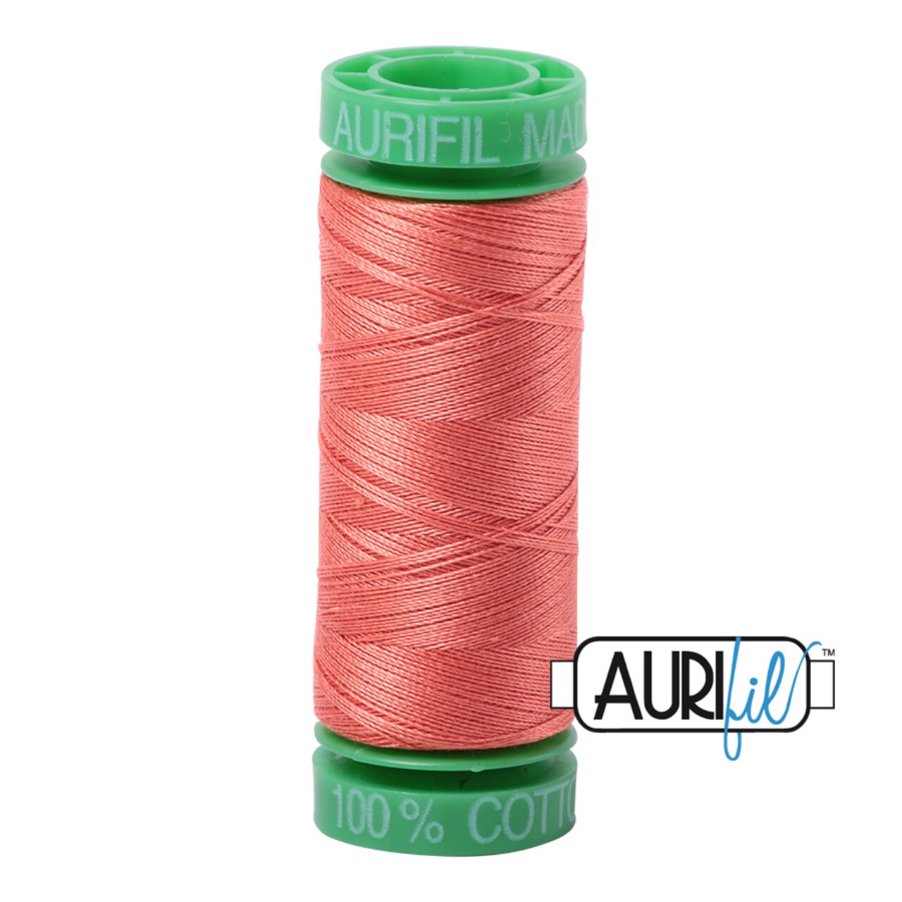 Salmon (2225) | 40wt Small Spool (150M / 164Y) | Aurifil Thread
